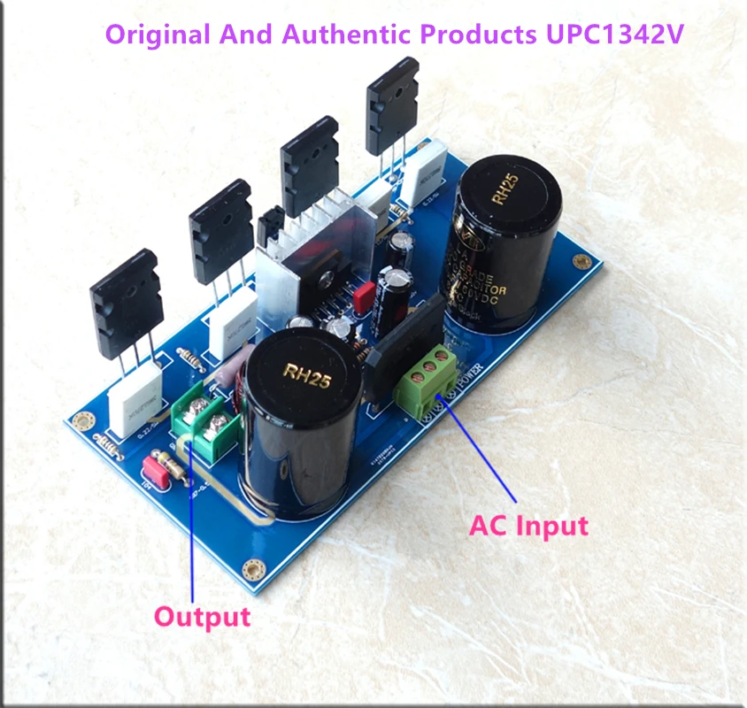 

Усилитель A7, оригинальные и Аутентичные продукты UPC1342V, двойная моно фотография, готовая плата 220 Вт * 2
