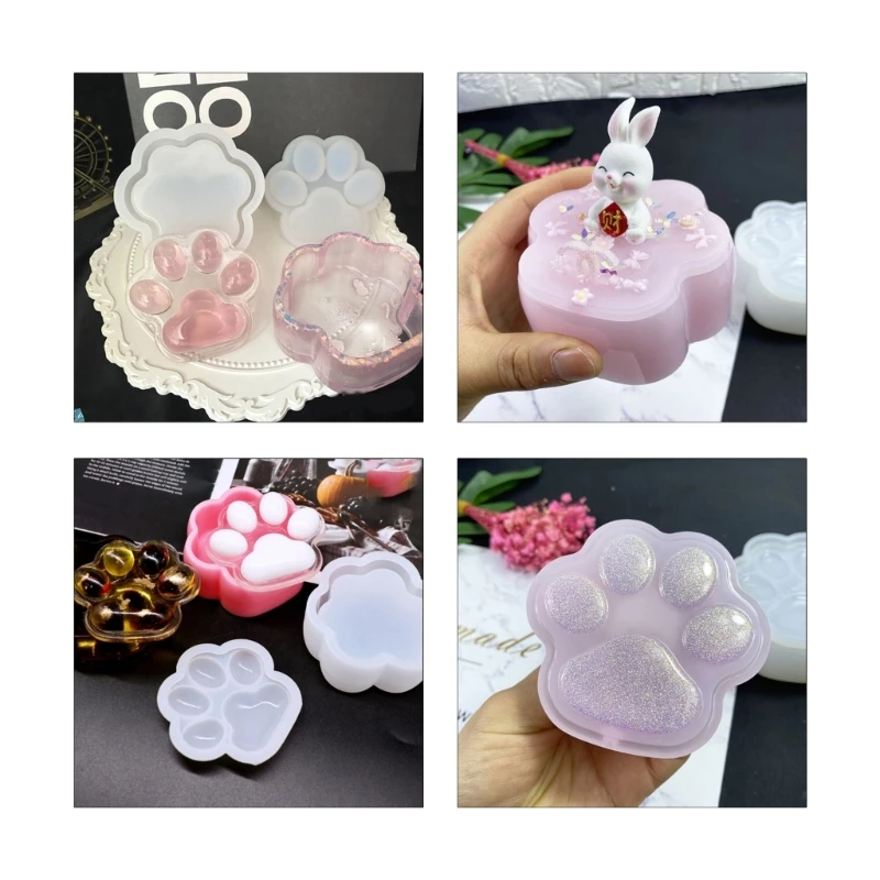

Silicone Mold for DIY Handmade Storage Jar Cement Clay Epoxy Craft Casting Mold Home Decoration Pot Mold Dropship