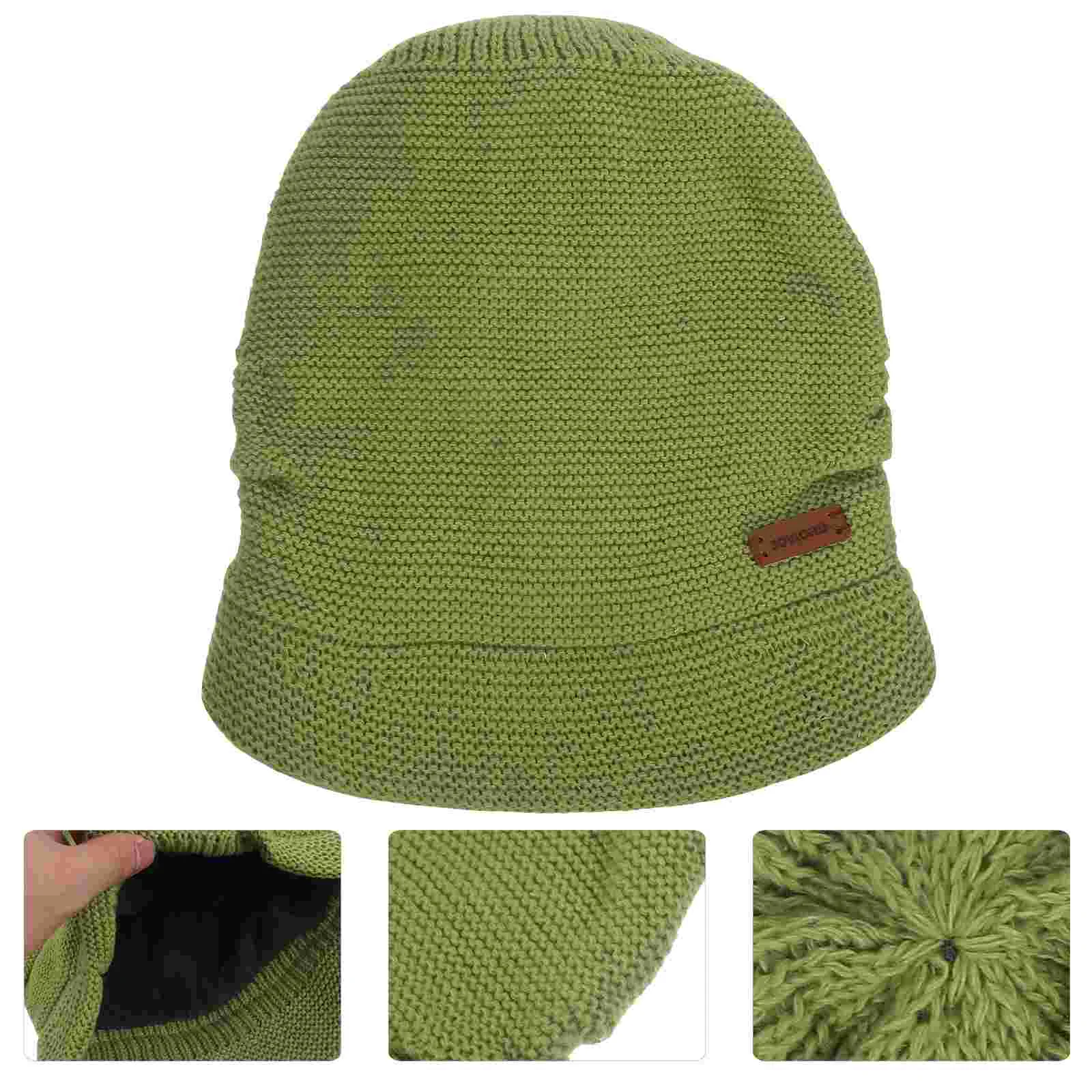 Рисунок 2 - Вязаная шапка зимние теплые шапки