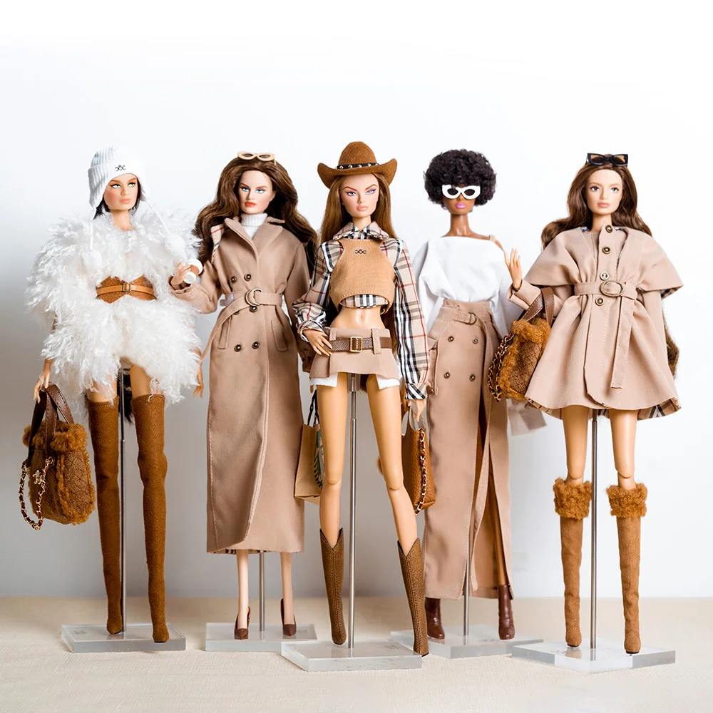 Supermodel Doll Clothes Suit Autumn Winter Clothing Sets DIY Toys 32cm DollHouse DIY Dress Up Toys 1/6 Anime BJD Collector