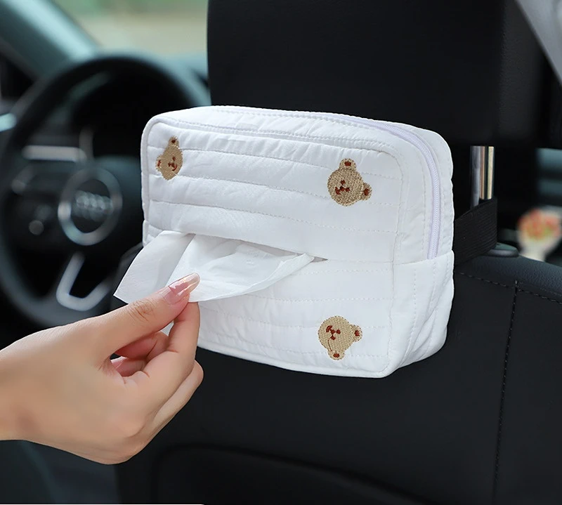 

1PC Multifunction Car Seat Organizer Mum Bag Baby Tissue Box Storage Hanging Bags Car Decoration Auto Storage Easy Installation