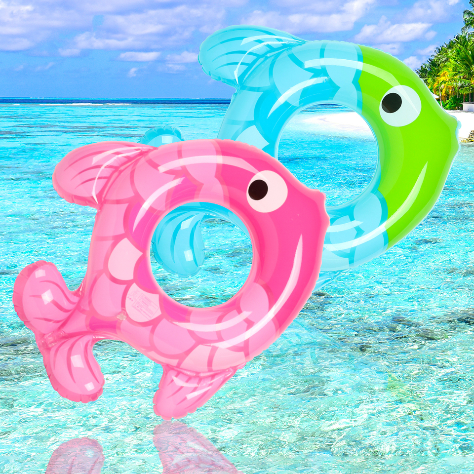 1PC Inflatable Pool Floats In The Shape Of A Small Fish, Thickened For Adults In Summer, Suitable For Pool Parties.