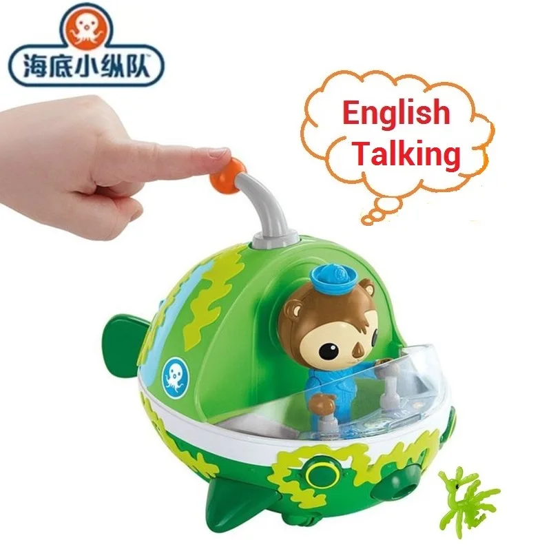 Anime Octonauts Adventure Playset English Talking Sounds Toys Kwazii