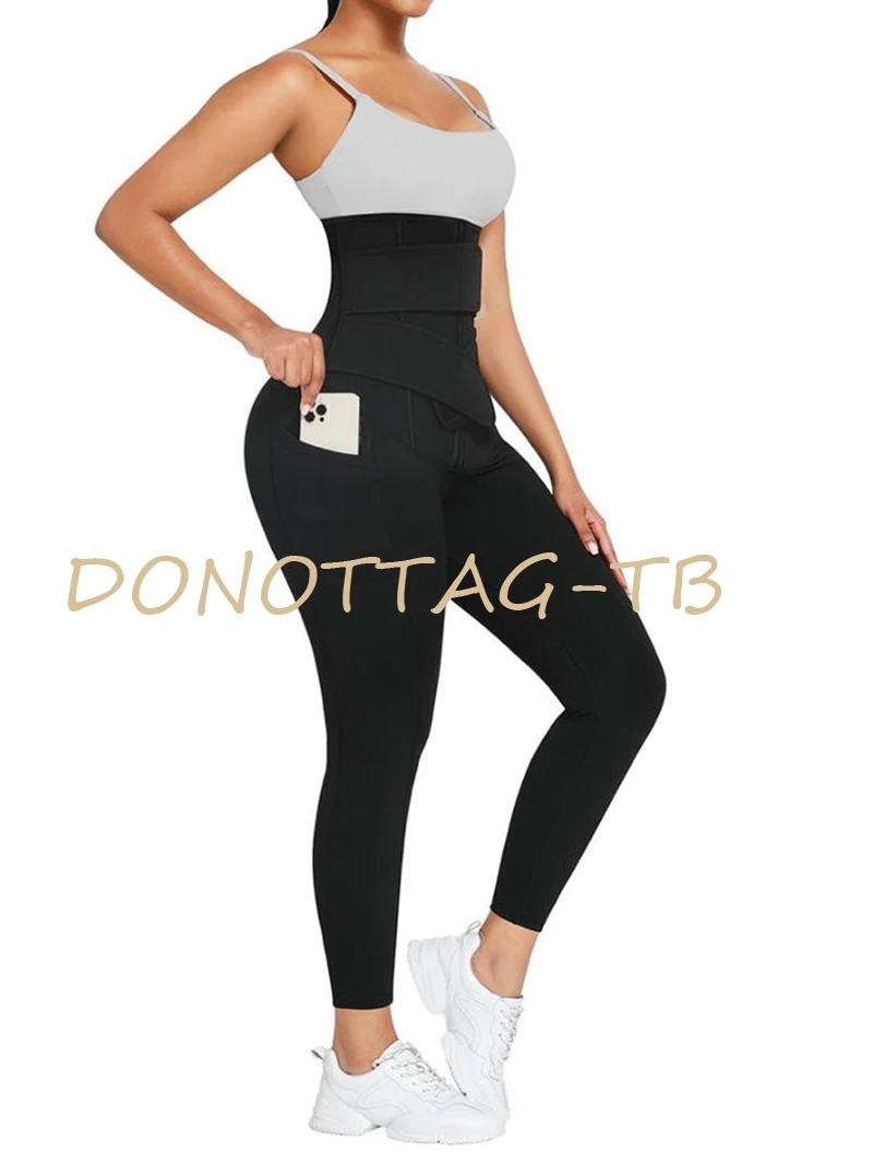Women's Shaping Long Pants With Waistband Hook And Loop Fastener High Compression Body Shaper Buttlifter  Women's Panties Faja