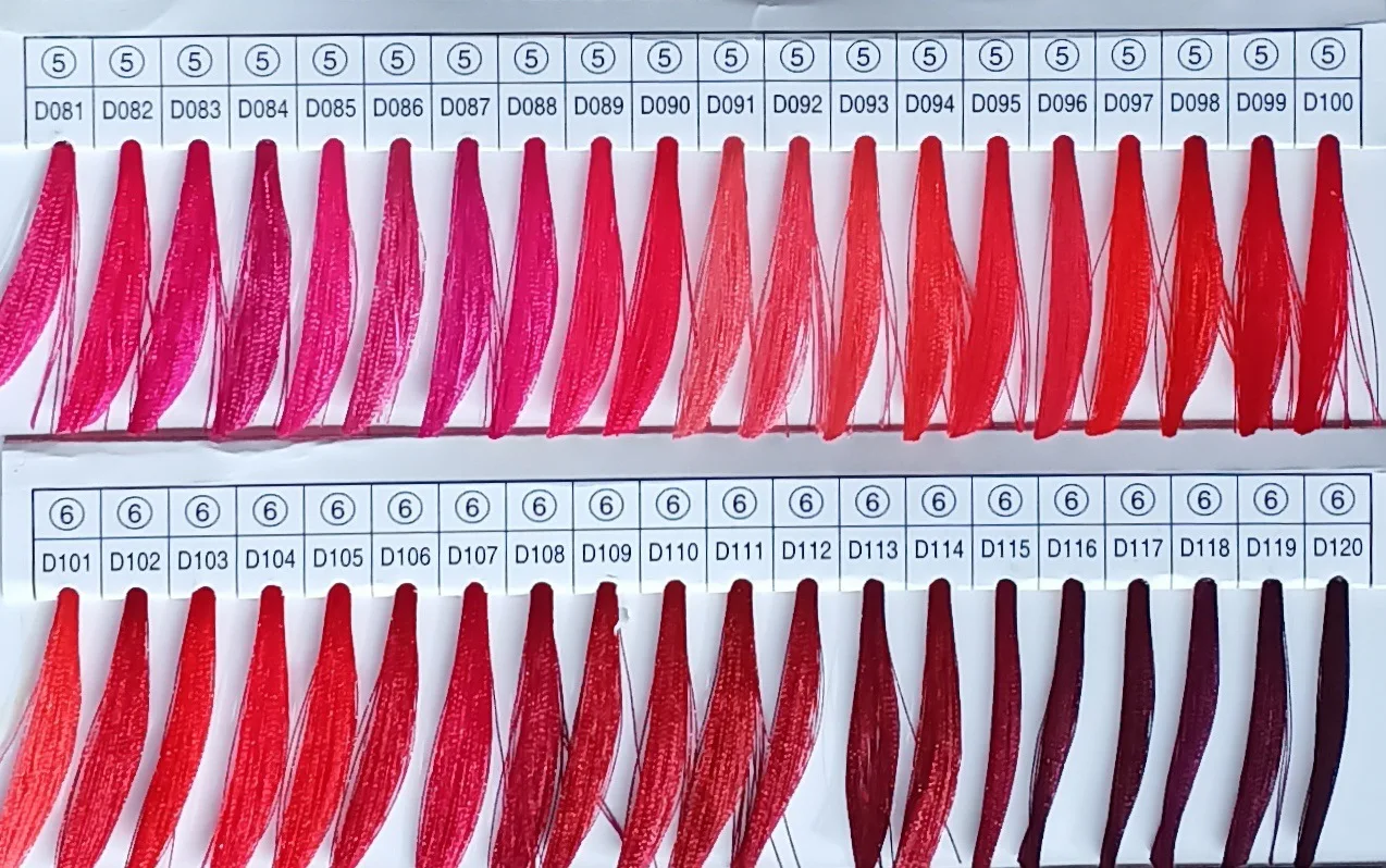 Description Picture 4 of item720 Colors 120D/2 Embroidery Thread 3550 meters/roll Brother Machine Household Sewing Varity Colors