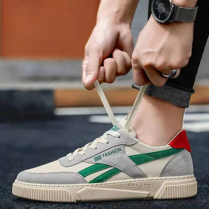 

Men Shoes 2022 Spring New Korean Version Trend All-match Canvas Sneakers Simple Casual Student Skate Shoe mujer Fashion Casual