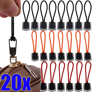 Zipper Pull Travel Bag Puller Anti- Loss Fixer Zip Cord Suitcase Tent Backpack Tab Replacement Clip Zipper Pull Replacement