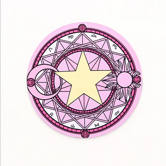 Kawaii Kerek Égi Egér Pad Puha Szőnyeg Játékhoz Számítógépes Kupak Szőnyegpadok Nem Csúszás Rubbe Pc Vízálló Iroda Egérpad 22Cm - Image 6