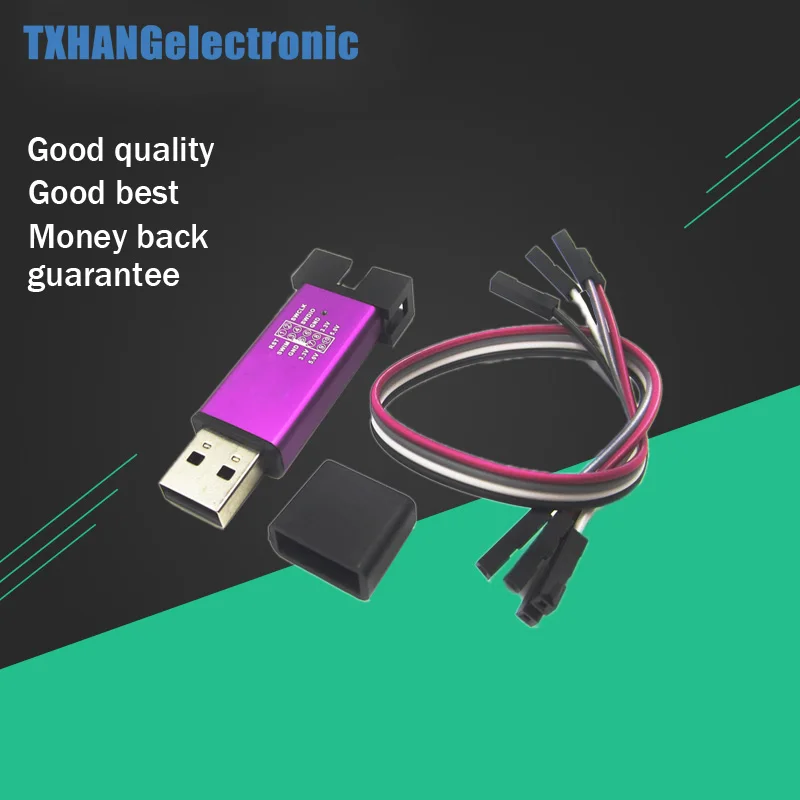 St Link Stlink St-Link V2 Mini Stm8 Stm32 Simulatore Download Programmatore Programmazione Con Cover St-Link V2 Mini