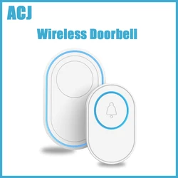 Intelligent Wireless 433mhz Music Doorbell Home Welcome Long Battery Life Waterproof Remote Smart Door Bell Chime Security Alarm
