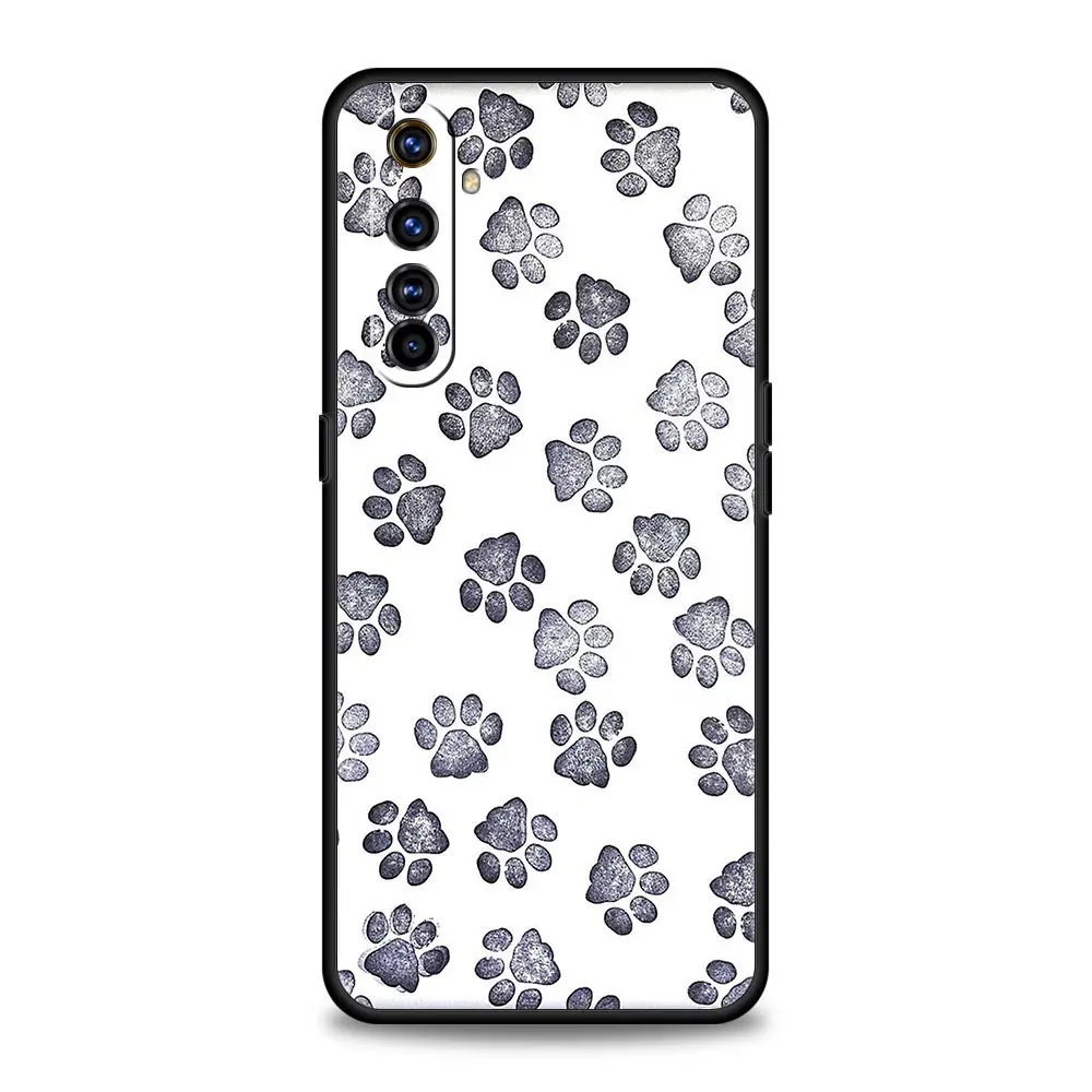 Adorable Paw Love Phone Case - Cute Cat & Dog Design Cover