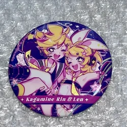 Cute Delicate Project Diva Badge - Kagamine Rin Brooch & Creative Backpack Pendant (58mm) (2)