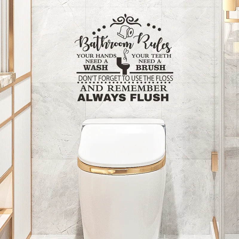 Decorative Sticker Toilet Toilet Stickers Personalized Personal