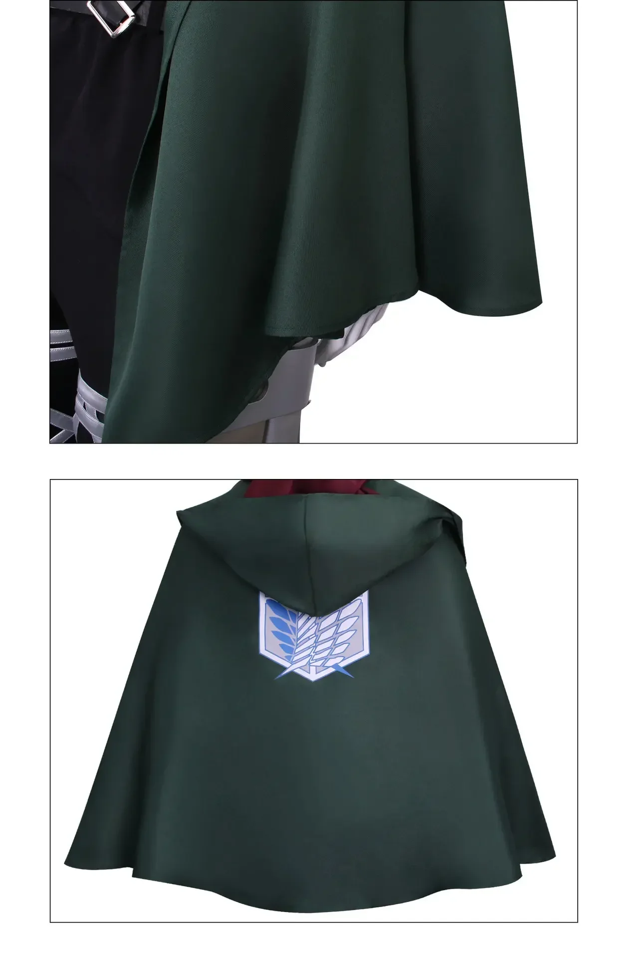 Attack on Titan Survey Corps Cosplay Costume Harness Armor