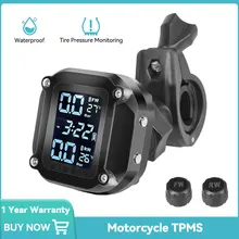 오토바이 TPMS 타이어 압력 센서, 모터 TMPS 타이어 압력 모니터링 시스템, 오토바이용 2 륜 타이어 외부 센서