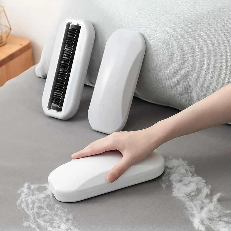 

Plastic Carpet Dust Brush Bedside Table Crumb Sweeper Pet Hair Fluff Cleaner Sticky Picker Lint Roller Clothes Sweeping Cleaning