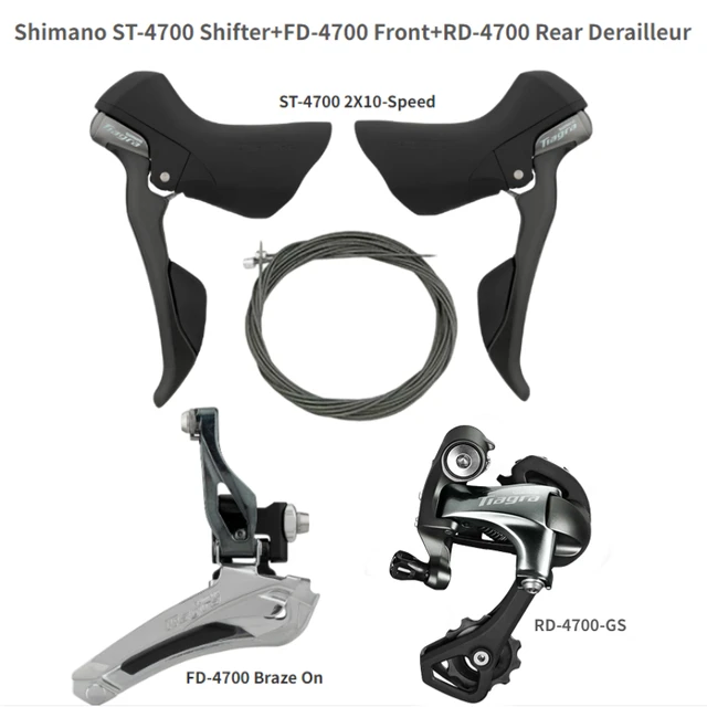 Shimano Tiagra St-4700 St-4703 10 Speed Sti Levers Shift Brake Lever 2*10s  Road Bike Shifter - Bicycle Derailleur - AliExpress