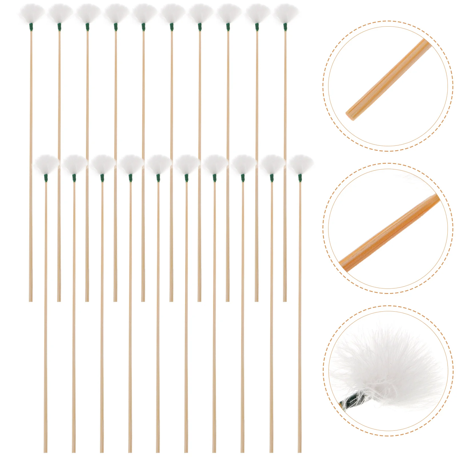 20 Pcs Ear Massage Care Cleaning Accessory Wax Removal Tool Earwax Tweezers Scavengers Kit Cleaner Goose 3