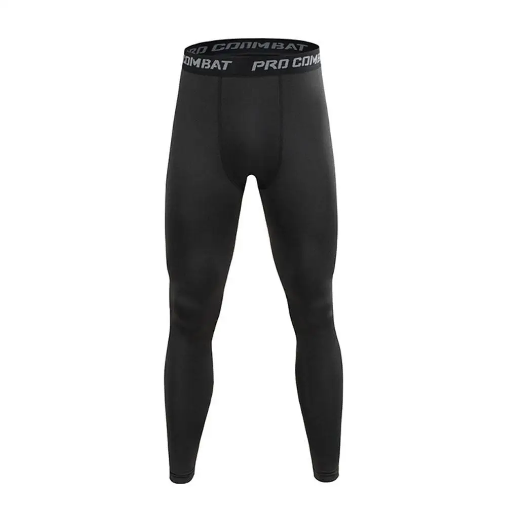 Sport Fietsen Strakke Broek Heren Fitness Hardloop Onderlay Ademende Zachte Pasvorm Training Sneldrogende Broek 1 Stuks