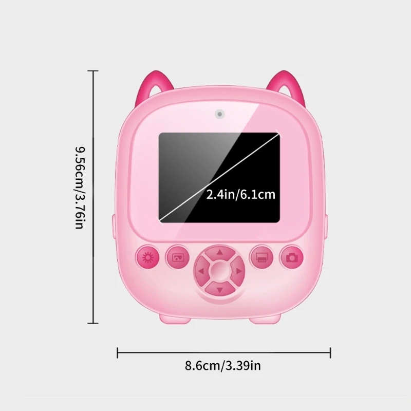 SZYA Kids Video Photography Camera Digital Photo Camera Selfie Digital Travel Toy Children Print