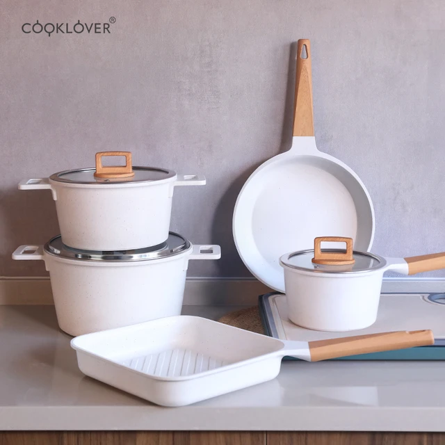 Cooklover 13-Piece Cookware Set, PFOA Free + Cooking Utensils