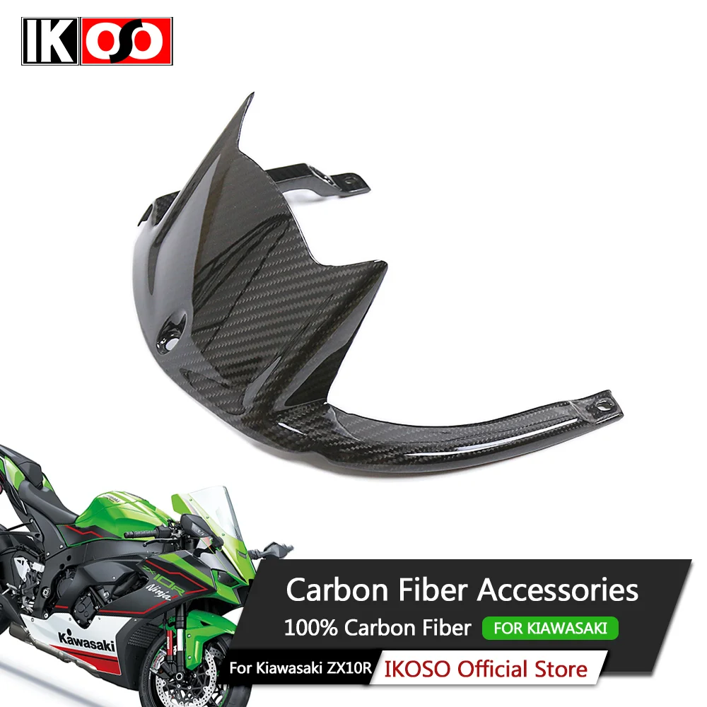

For Kawasaki ZX-10R Carbon Fiber Rear Fender Hugger Mudguard 100% Full Dry Carbon Fiber Motorcycle Parts and Accessories 2011+