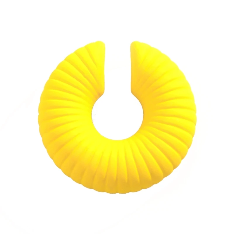 Polsino Per Cartilagine Finta Senza Piercing Clip Per Orecchie Colorate Aperte Orecchini A Strisce Accessorio Versatile