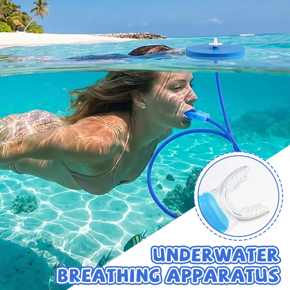 Snorkel Tubo Respiratorio Completamente Asciutto Anti-Soffocamento