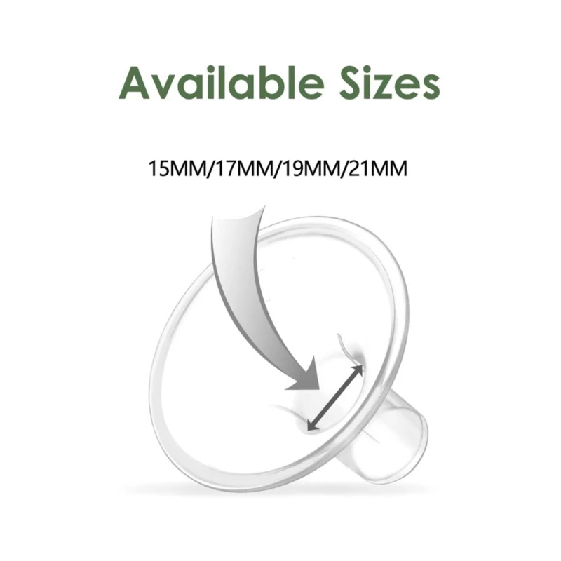 15/17/19/21mm Convenient Three-Way Connector Three-Way Breast Adapter Plastic Adapter Optimize Milk Flow & Output A2UB 6