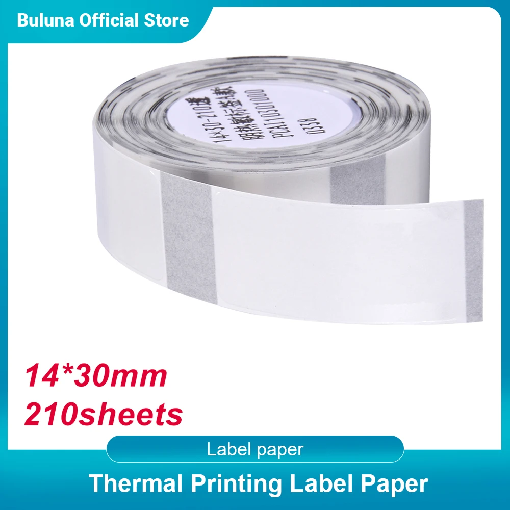

Thermal Printing Label Paper Barcode Price Size Name Blank Labels Thermal Labels Anti-Oil For Niimbot D110 D11 Thermal Printer