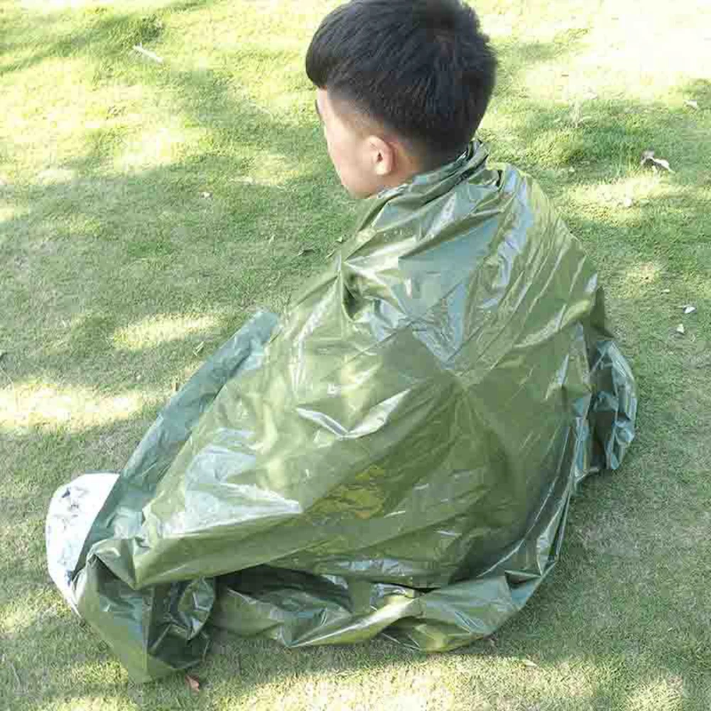 Emergency blanket 10-1PCS Thermal Windproof Outdoor Survive First Aid Military Rescue Kit Waterproof Foil Blanket Hiking Camping