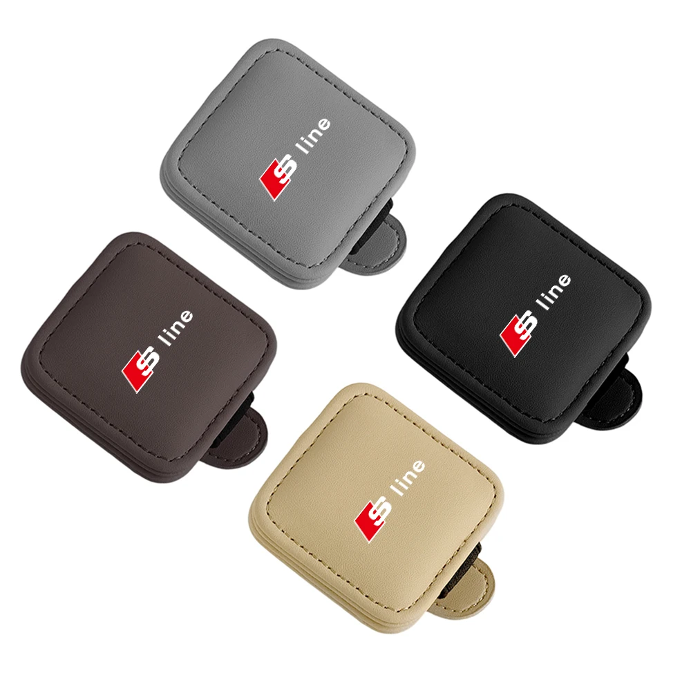 1Pc Clip Per Occhiali Da Sole Per Auto Clip Universale Per Occhiali Magnetici Clip Per Occhiali Per Audi Silne A3 A4 B8 8P B9 8V B6 Kuga A7 Tt Q7