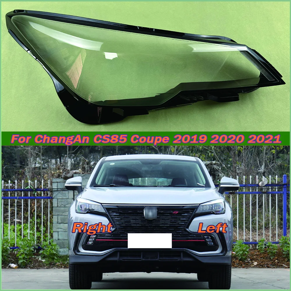 

For ChangAn CS85 Coupe 2019 2020 2021 Headlamp Cover Lampshade Lamp Shade Headlight Shell Lens Plexiglass Auto Replacement Parts