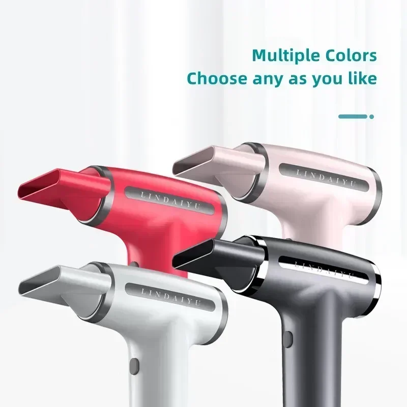 4 in 1 Wireless Hair Dryer Multifunctional Electric Air Duster Blower Travel Portable USB Rechargeable Negative Ions Blow Dryer 5
