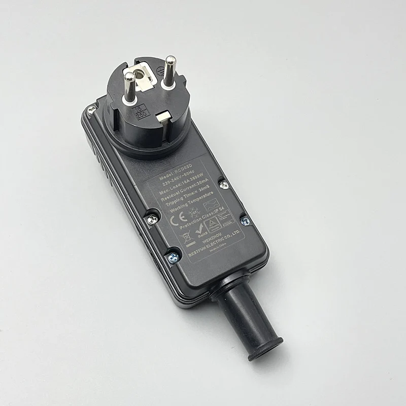 plug for electric water heater swimming pump