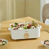 DAEWOO 220V Multifunctional Electric Hotpot 4L All-in-one Electric Hotpot 1500W Home Electric Stewpot Non-Stick Pan 1