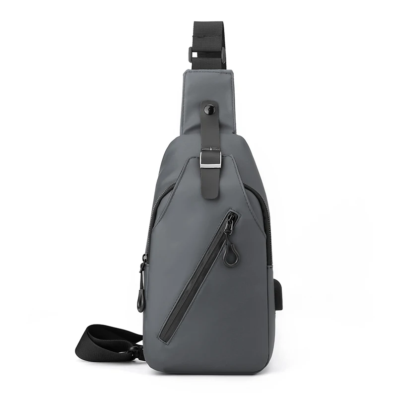 Men's Chest Bag 2023 New Outdoor Sports Messenger Bag Multifunctional Waterproof Oxford Cloth Shoulder Bag Sling Bag Men