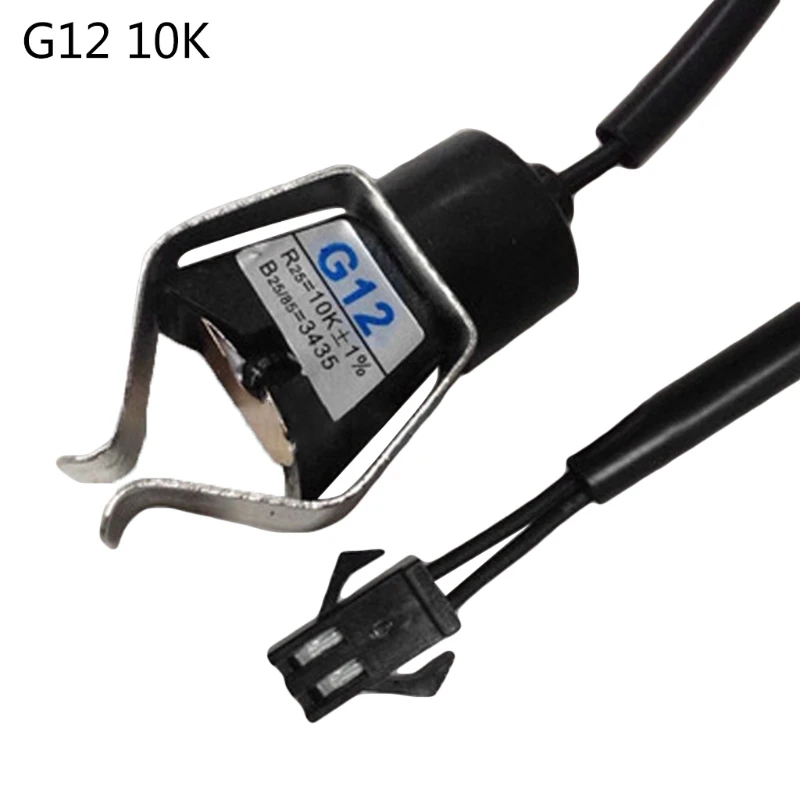 

652F 10K 50K G12 G18 Wall Mounted Tube Clamp Type NTC Temperature Probe for He
