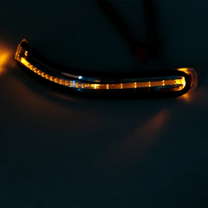 LED Car Side Rearview Mirror Turn Signal Light - Enhanced Visibility Lamp