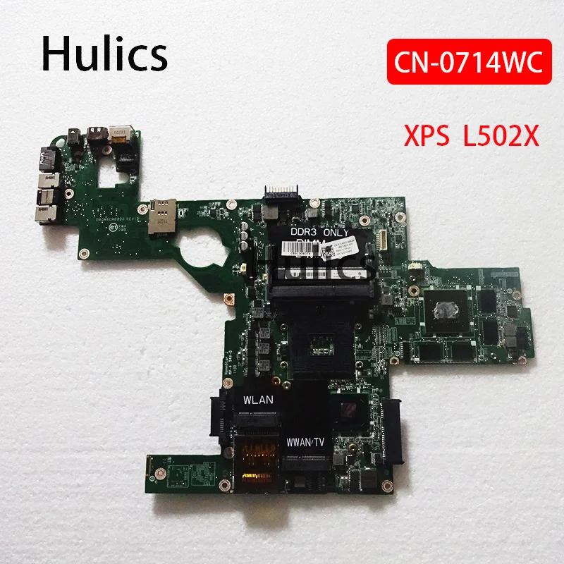 

Материнская плата Hulics для ноутбука Dell XPS L502X, б/у