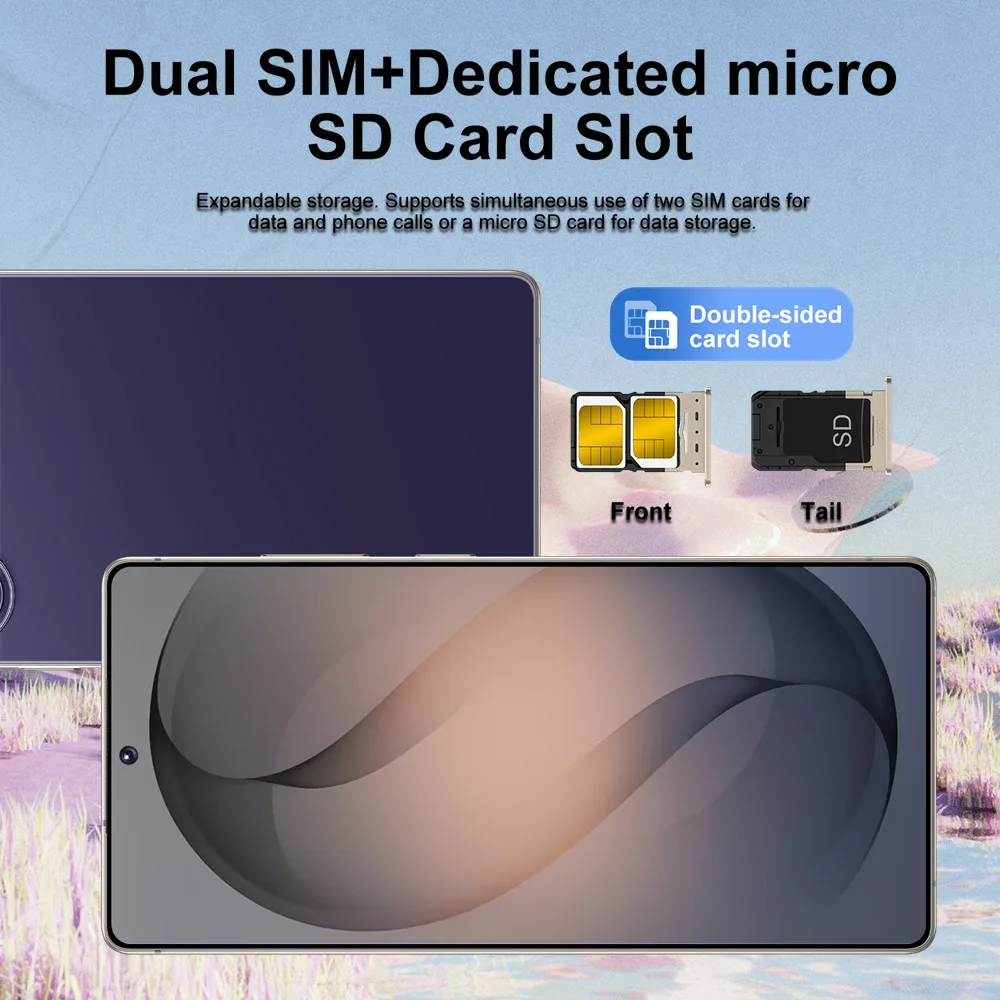 Pellicola protettiva per cellulari HD utilizzata per SMS 25 Ultra 7.3HD Accessori per telefoni cellulari Pellicola per smartphone da 7800 mAh Android 5G originale - immagine 6