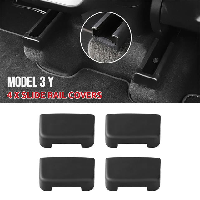 Rear Seat Slide Rail Plug Protection For Tesla Model 3 Y 2021 2022 Soft  Rubber Seat Rail Cover Car Interior Function Accessories - Auto Fastener &  Clip - AliExpress