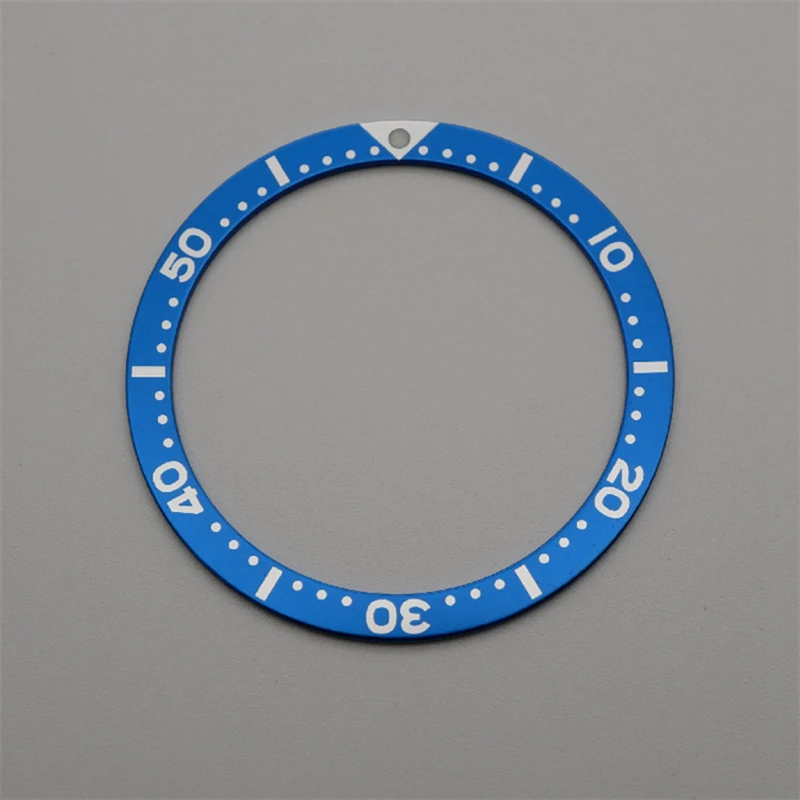 Blue Two-Tone Watch Bezel Insert, Diameter 38mm*31.5mm