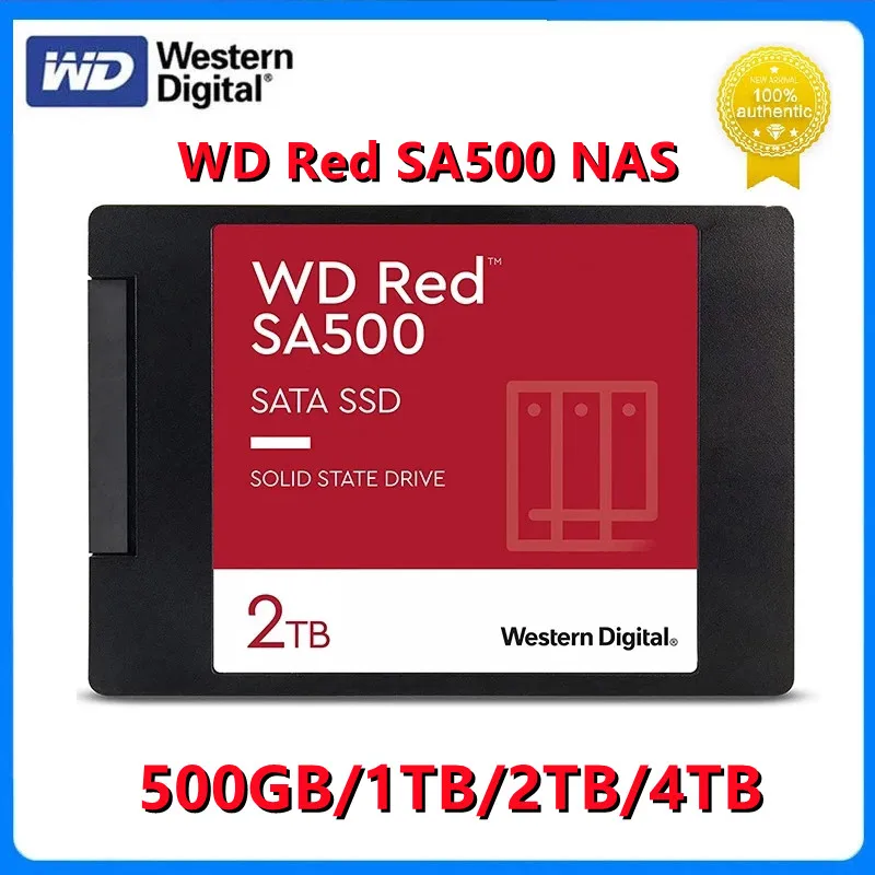 omfatte Billy ged oprejst Western Digital WD Red SA500 NAS 500GB 1TB 2TB 4TB Internal Solid State  Drive 2.5" SSD SATA III 6 Gb/s Up to 560 MB/s Original