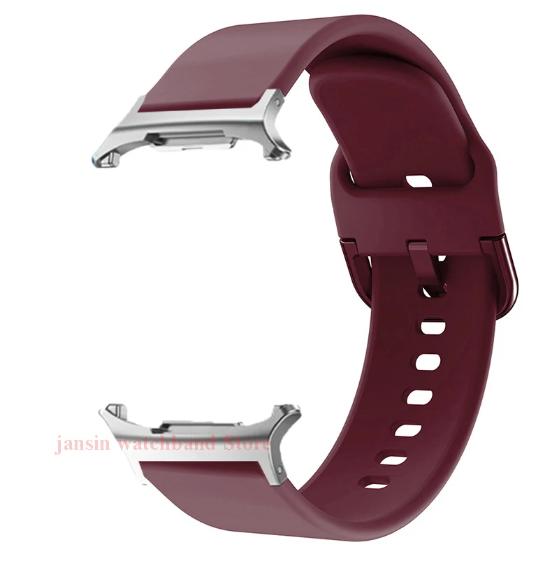 Breathable Silicone Sports Band Bracelet - Colorful Watchband Strap