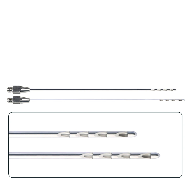 

Liposuction Cannula Slicing Holes Fat Harvesting Needle Luer Lock Liposuction Instruments