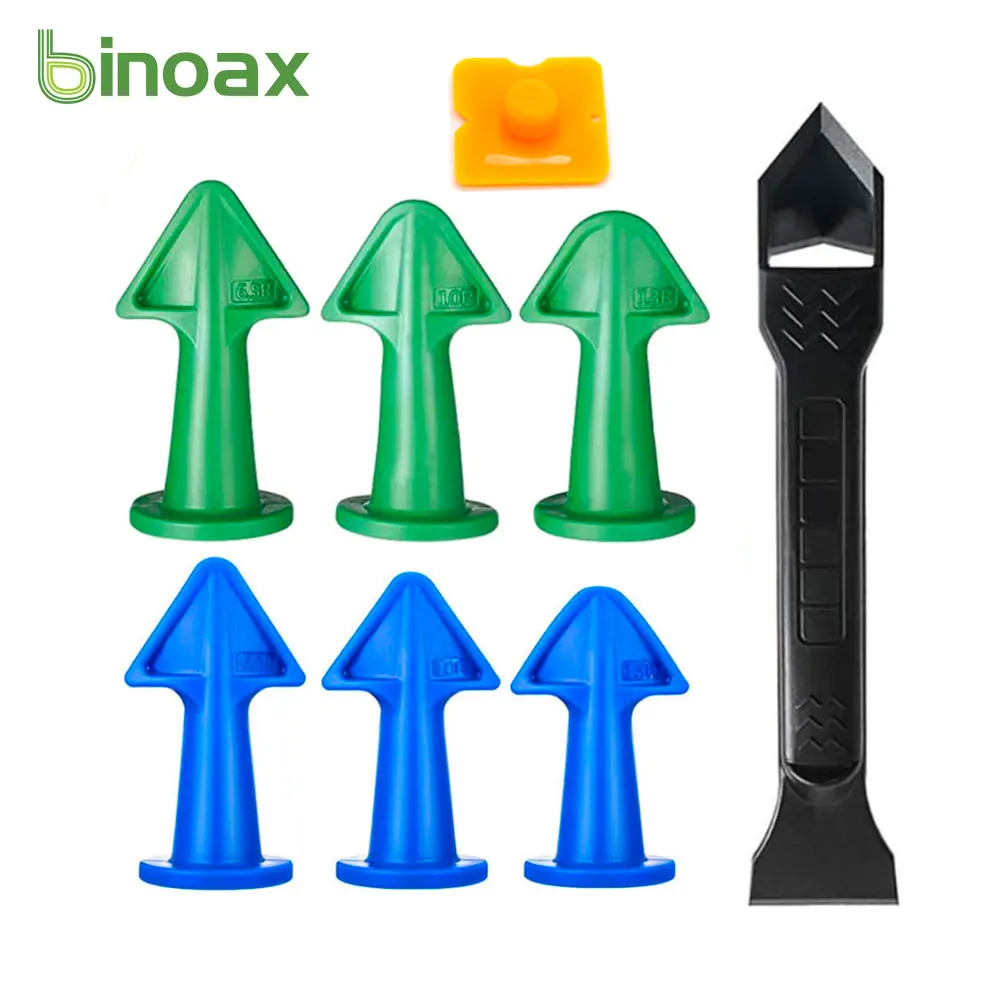 Silicone Nozzle Scraper Set Silicone Tool Set Caulk Silicone Angle