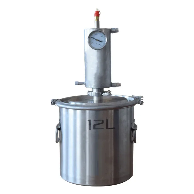 

12/20L Household Small Wine Steamer Wine Maker Brandy Machine Roasting Wine Distiller Liquor Equipment Pure Dew Machine 1PC