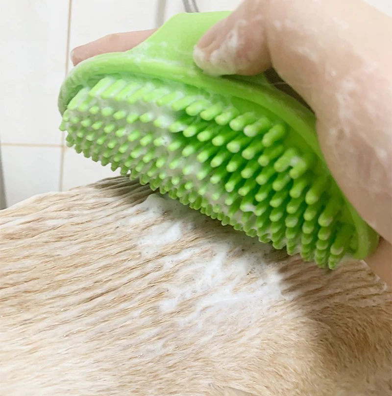 

Silicone Cleaning Gloves for Pet Dog and Cat, Comb Rubber Glove, Fur Grooming Massaging, Kitchen Cleaning Gloves, Si