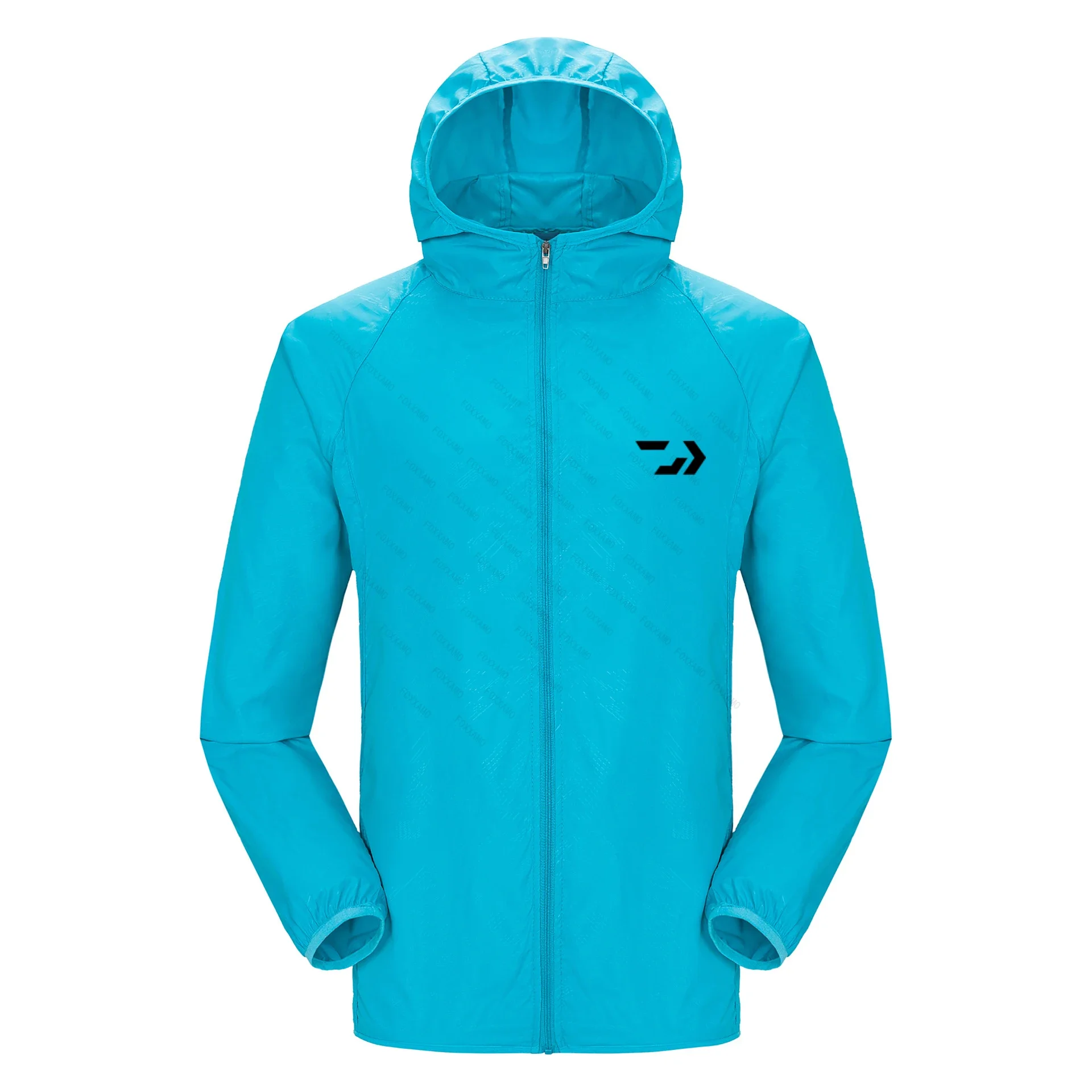 Camping Rain Jacket Men Women Waterproof Sun Protection Clothing Fishing Hunting Clothes Quick Dry Skin Windbreaker With Pocket